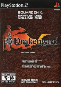 Square Enix Sampler Disc Volume One Box Art