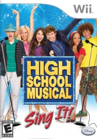 Disney High School Musical: Sing It! Box Art