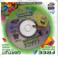 SpongeBob SquarePants: Operation Krabby Patty (General Mills) Box Art