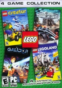 Lego 4 Game Collection: Lego Creator / Drome Racers / Galidor / Lego Legoland Box Art
