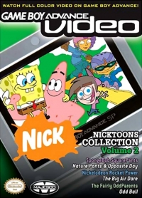 Game Boy Advance Video: Nicktoons Collection Volume 2 Box Art