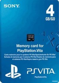 Sony Memory Card 4GB [EU] Box Art