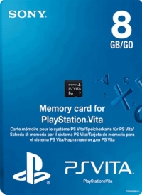 Sony Memory Card 8GB [EU] Box Art
