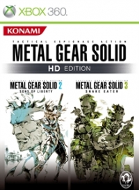 Metal Gear Solid HD Edition: 2 & 3 Box Art