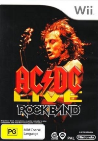 AC/DC Live: Rock Band Box Art