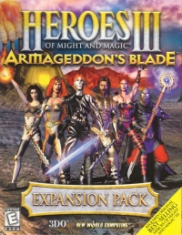 Heroes of Might and Magic III: Armageddon's Blade Box Art
