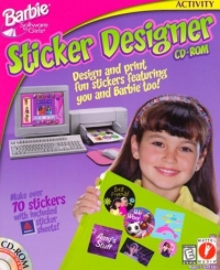 Barbie Sticker Designer Box Art