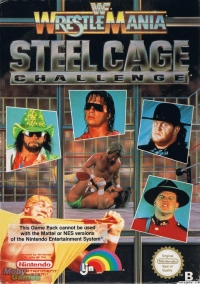 WWF Wrestlemania: Steel Cage Challenge Box Art