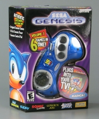 Radica Sega Genesis Volume 1 Box Art