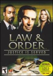 Law & Order: Justice is Served Box Art