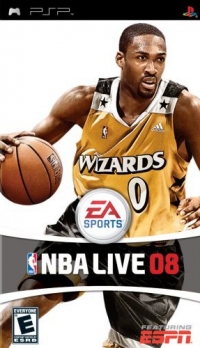NBA Live 08 Box Art