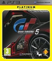 Gran Turismo 5 - Platinum Box Art