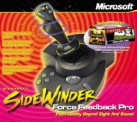 Microsoft SideWinder Force Feedback Pro Joystick Box Art