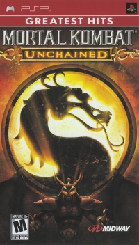 Mortal Kombat: Unchained - Greatest Hits Box Art