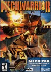 MechWarrior 4: Clan 'Mech Pak Box Art