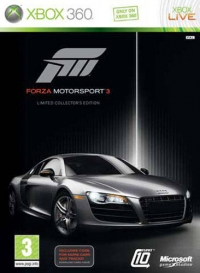 Forza Motorsport 3 - Limited Collector's Edition Box Art