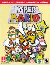 Paper Mario - Prima's Official Strategy Guide Box Art