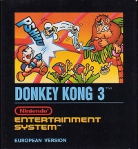 Donkey Kong 3 (small box) Box Art