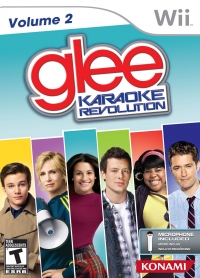 Karaoke Revolution Glee: Volume 2 Box Art