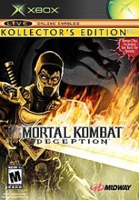 Mortal Kombat: Deception - Kollector's Edition (Scorpion) Box Art