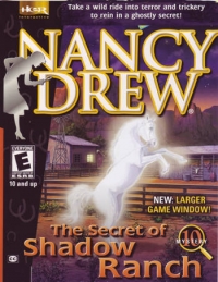Nancy Drew: The Secret of Shadow Ranch Box Art
