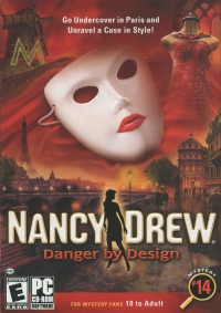 Nancy Drew: Danger by Design (cardboard box) Box Art