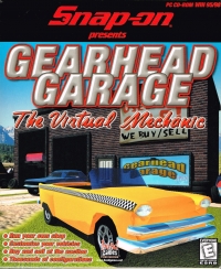 Snap-On Gearhead Garage: The Virtual Mechanic Box Art