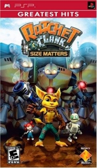 Ratchet & Clank: Size Matters - Greatest Hits Box Art
