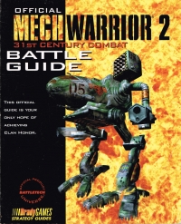 MechWarrior 2: 31st Century Combat - Official Battle Guide Box Art