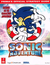 Sonic Adventure - Prima's Official Strategy Guide Box Art