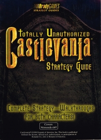 Castlevania - Totally Unauthorized Strategy Guide Box Art