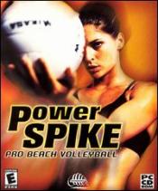 Power Spike Pro Beach Volleyball Box Art