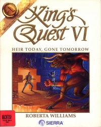 King's Quest VI: Heir Today, Gone Tomorrow Box Art