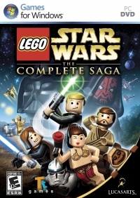 Lego Star Wars: The Complete Saga Box Art