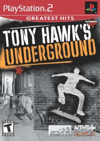 Tony Hawk's Underground - Greatest Hits Box Art