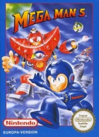 Mega Man 5 [DK] Box Art