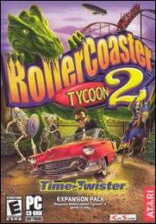 RollerCoaster Tycoon 2: Time Twister Expansion Pack Box Art