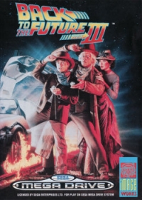 Back to the Future Part III Box Art