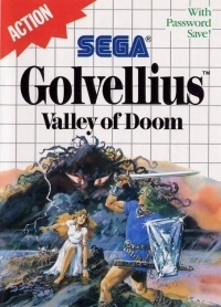 Golvellius: Valley of Doom (Sega®) Box Art