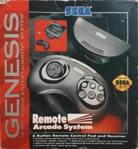 Sega Remote Arcade System (6 Button Remote Control Pad and Receiver) Box Art