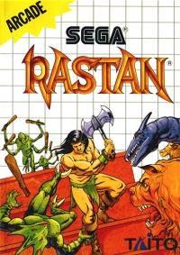 Rastan (Sega®) Box Art