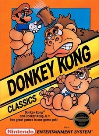 Donkey Kong Classics Box Art