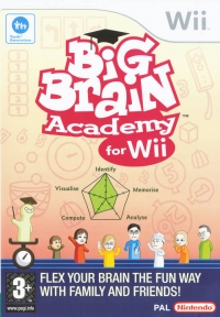 Big Brain Academy for Wii Box Art