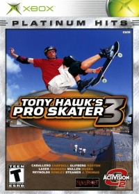Tony Hawk's Pro Skater 3 - Platinum Hits Box Art