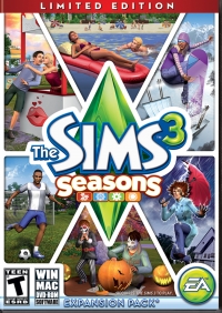 Sims 3, The: Seasons - Limited Edition Box Art
