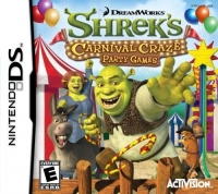 Shrek's Carnival Craze Party Games Box Art