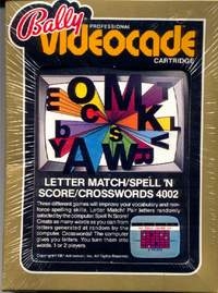 Letter Match / Spell 'N Score / Crosswords Box Art