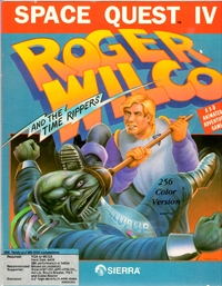 Space Quest IV: Roger Wilco and the Time Rippers (850002300) Box Art