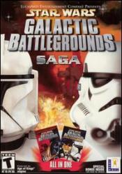 Star Wars: Galactic Battlegrounds Saga Box Art