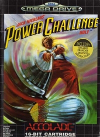 Jack Nicklaus' Power Challenge Golf (English Français Deutsch) Box Art